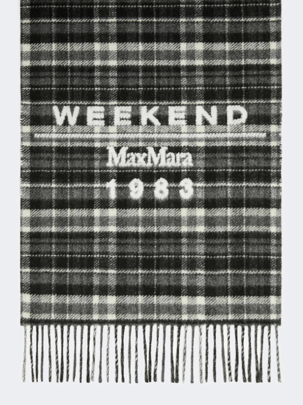 WEEKEND MAX MARA SCIARPA PAGELLA GRIGIO