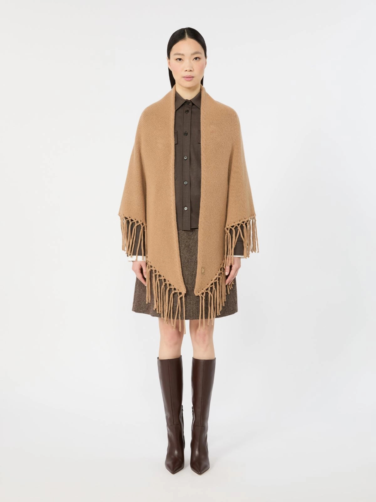 WEEKEND MAX MARA MANTELLA TORNADO CAMMELLO