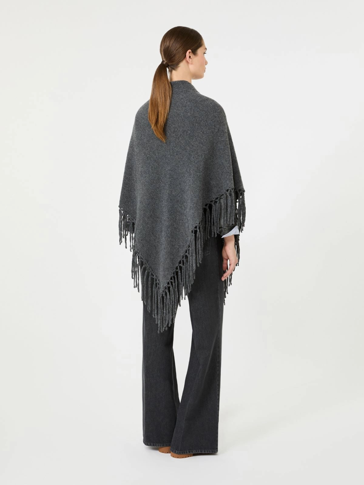 WEEKEND MAX MARA MANTELLA TORNADO ANTRACITE