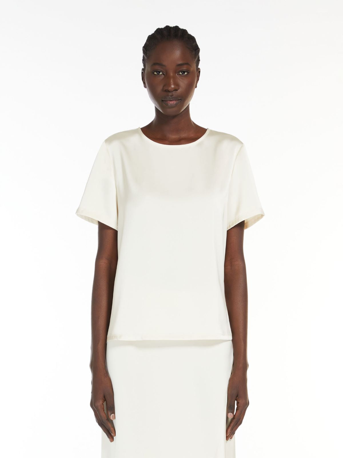 WEEKEND MAX MARA T-SHIRT GILBERT ECRU