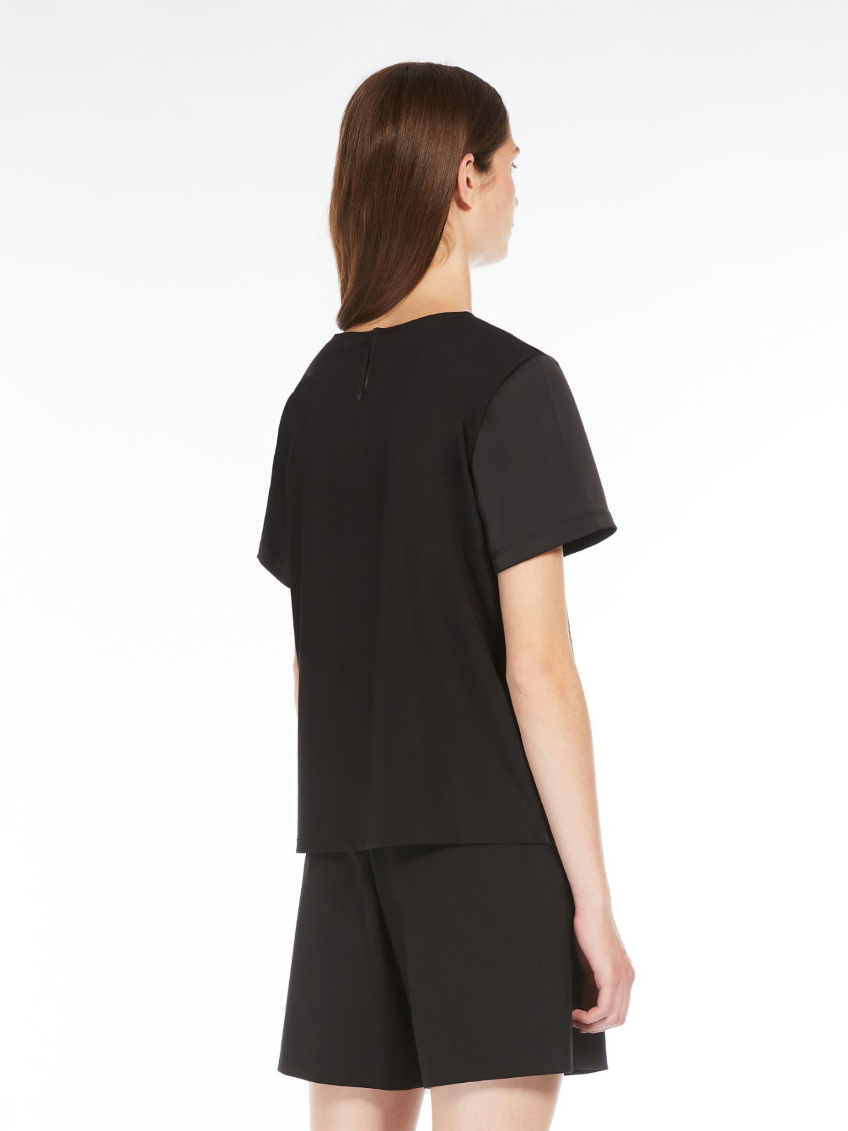 WEEKEND MAX MARA T-SHIRT GILBERT NERO