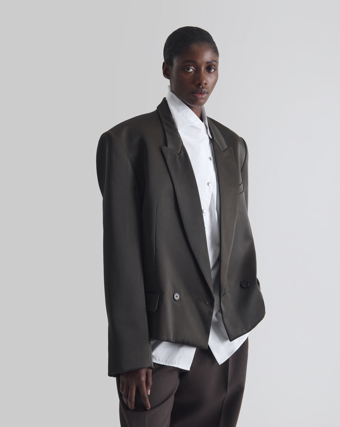 IRO BLAZER DOPPIOPETTO GRAPHITE