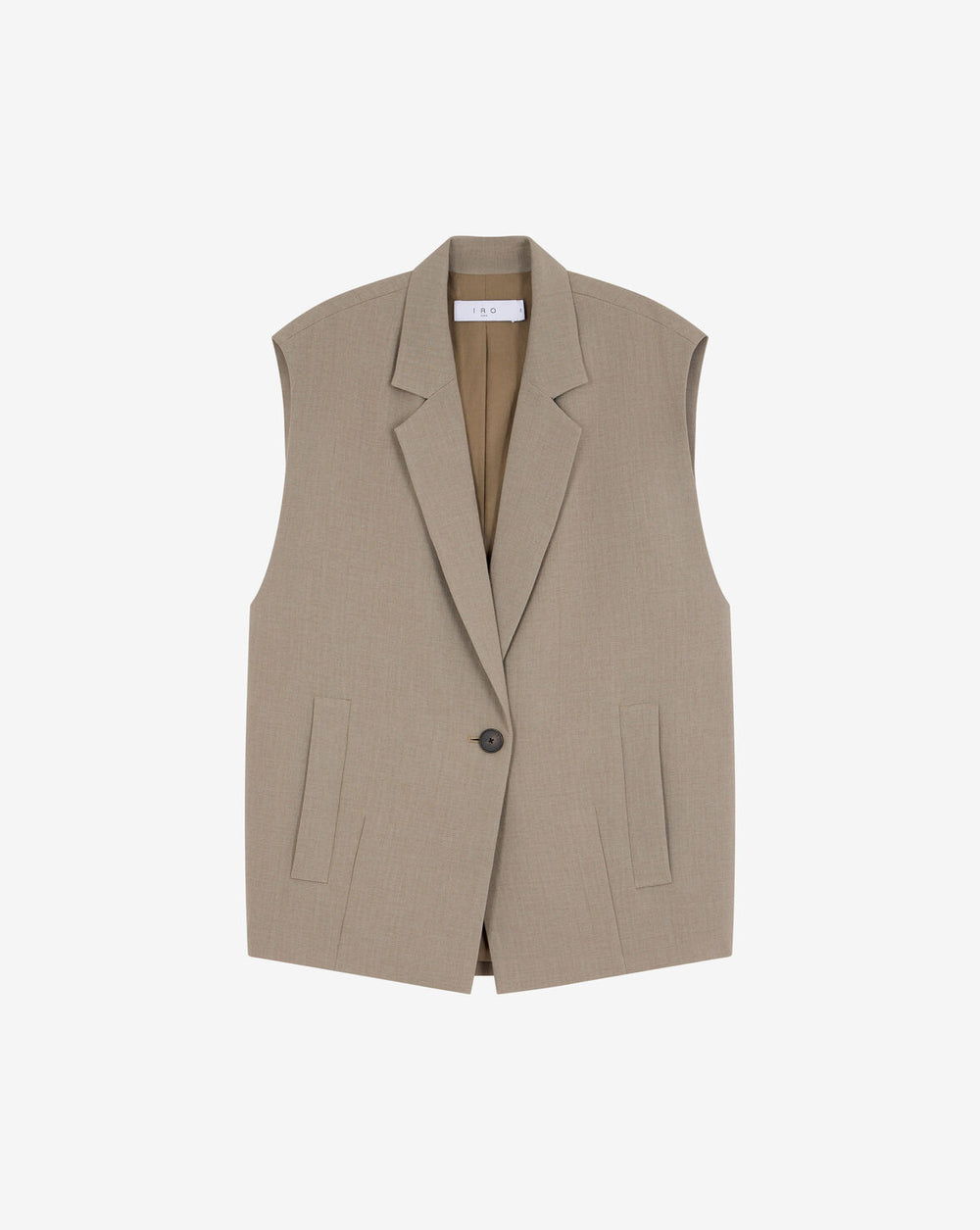 IRO GIACCA SOLEDAD OLIVE GREEN