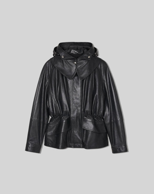 IRO PARKA GROOVE BLACK