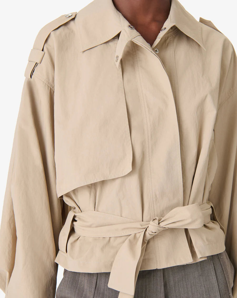 IRO GIACCA ZYNIA NODO BEIGE