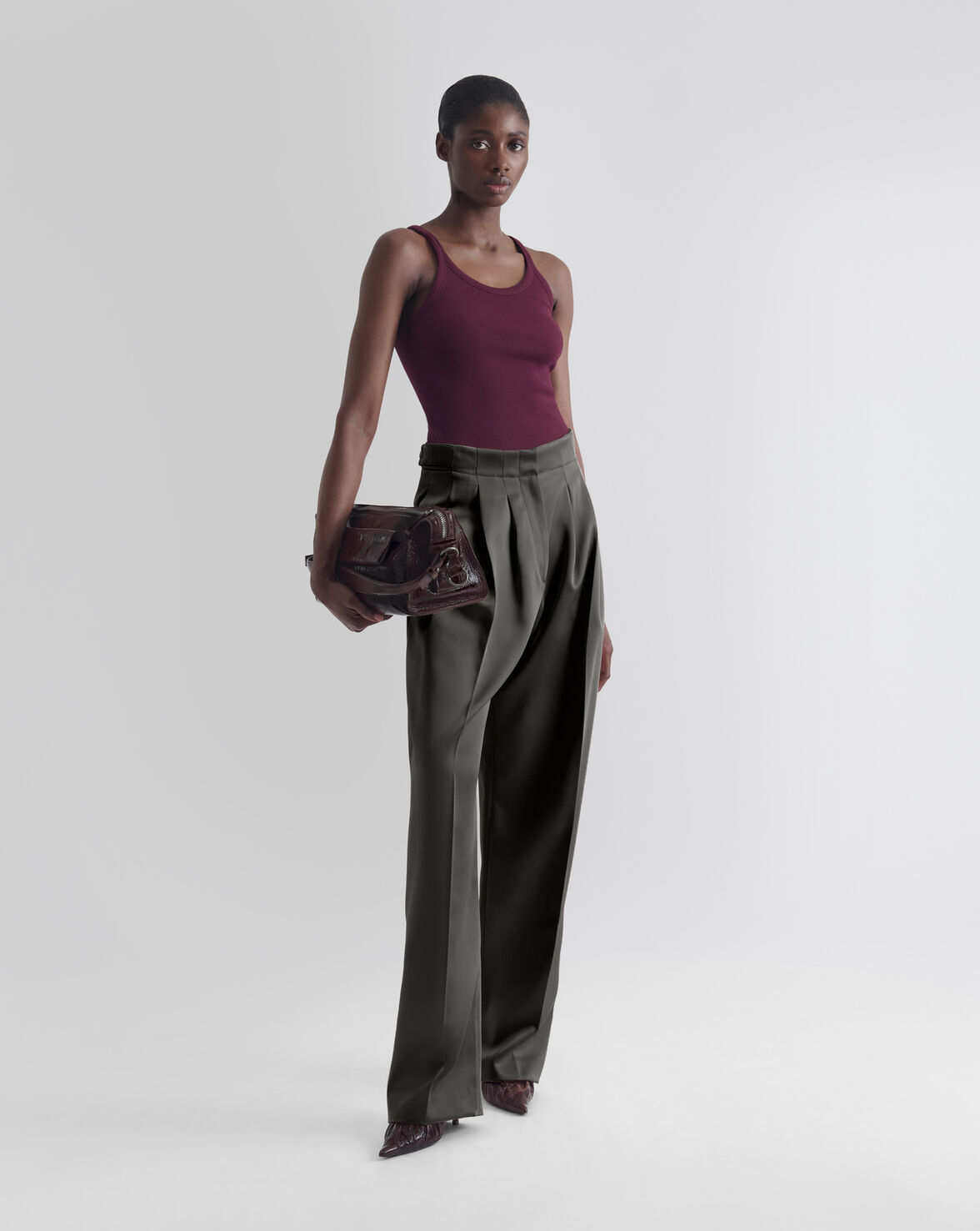 IRO PANTALONE GRAPHITE