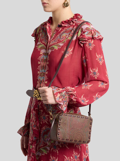 ETRO BORSA TRACOLLA ARNICA 1984 BROWN