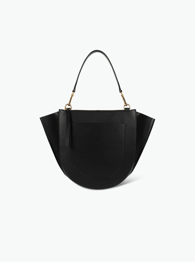 WANDLER BORSA HORTENSIA MEDIUM BLACK