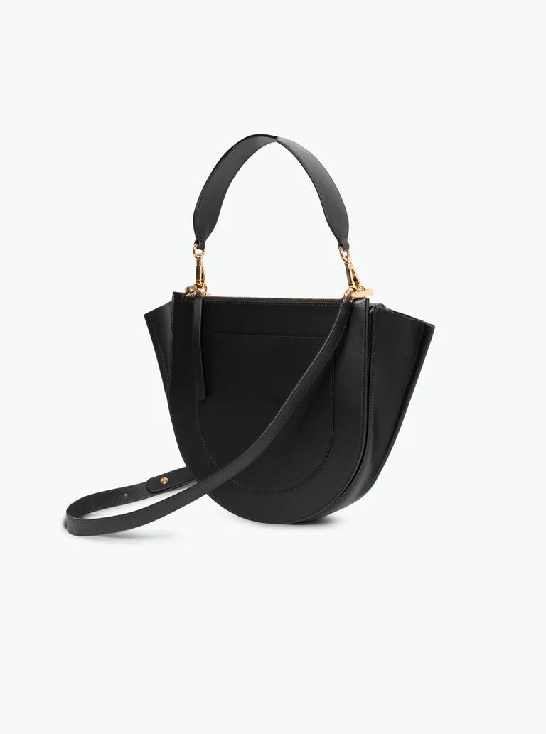 WANDLER BORSA HORTENSIA MEDIUM BLACK
