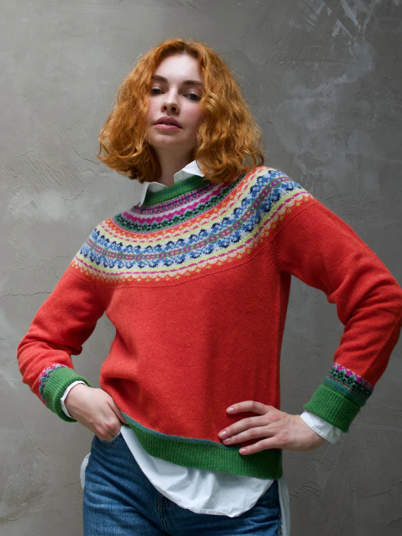ERIBE' MAGLIONE ALPINE SHORT BELLAROSE