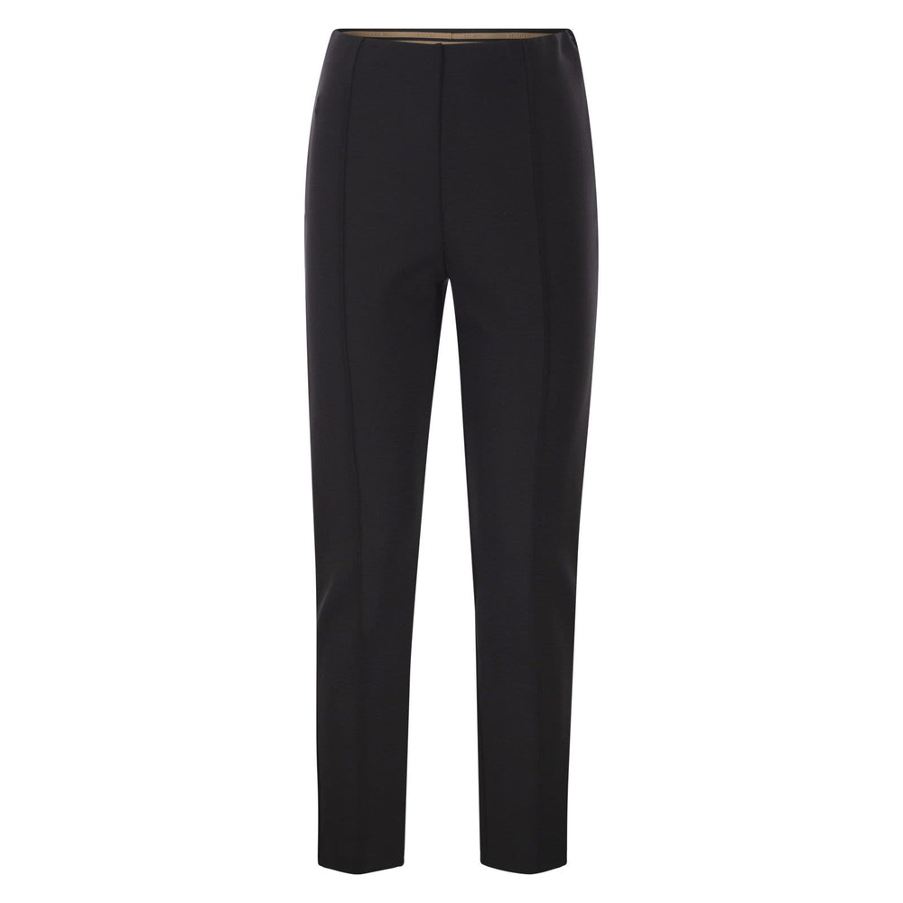 MAX MARA PANTALONE PERGOLA NERO