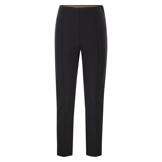 MAX MARA PANTALONE PERGOLA NERO