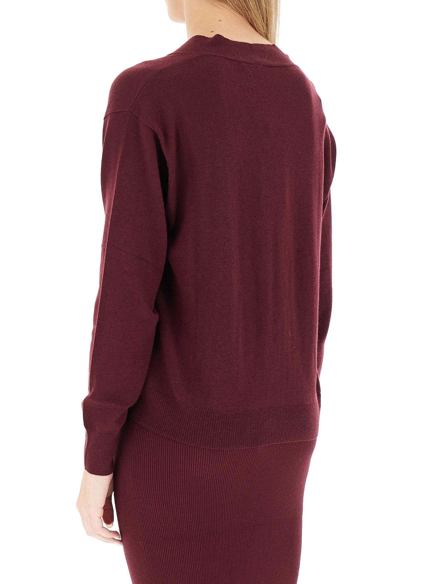 WEEKEND MAX MARA CARDIGAN UNITO BERRY
