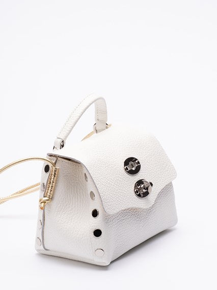 ZANELLATO BORSA POSTINA DAILY CANDY MINI BIANCO