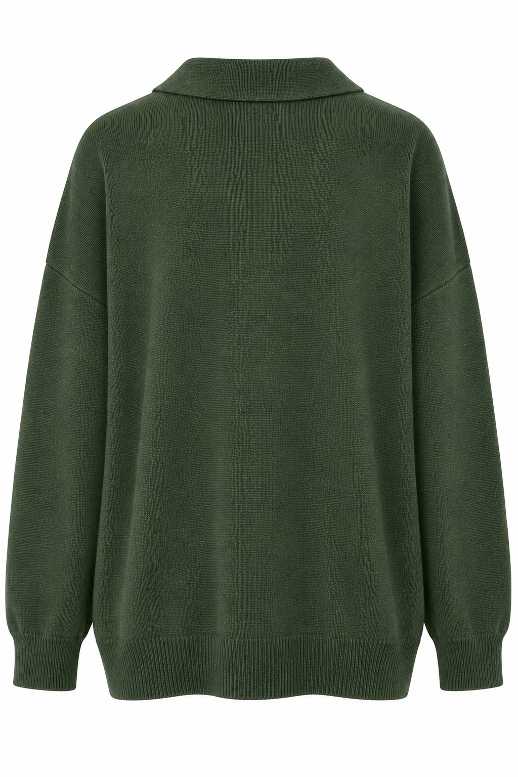 BE YOU CARDIGAN POLO LODEN GREEN