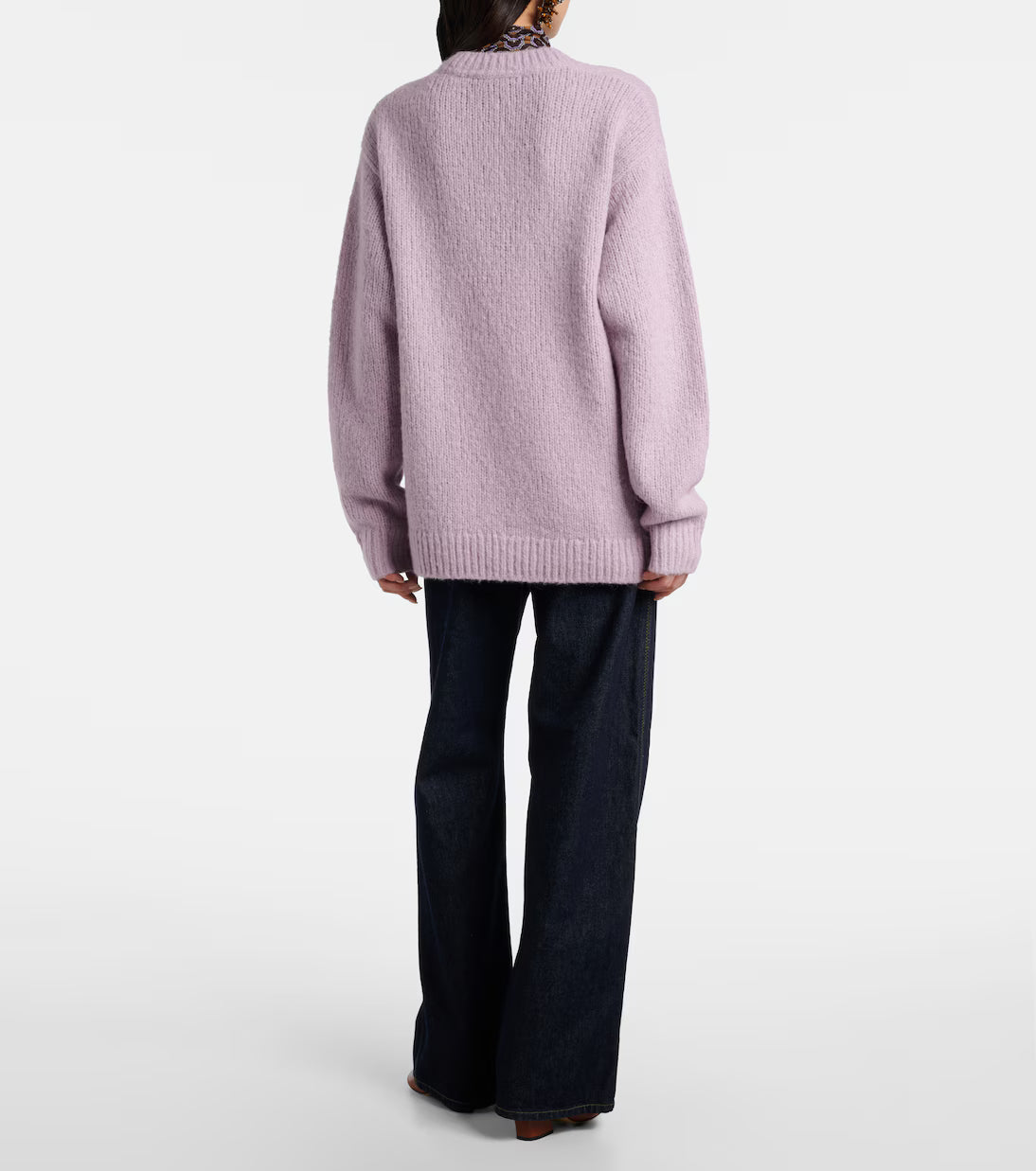 DRIES VAN NOTEN CARDIGAN TOKAS LILAC