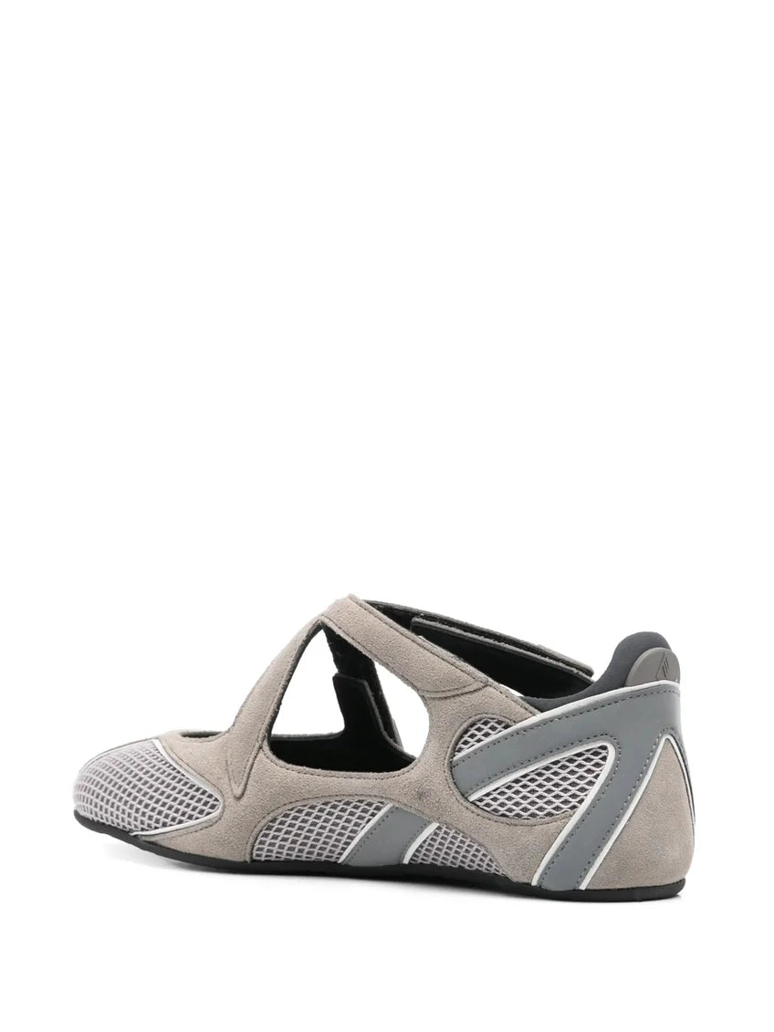 THE ATTICO SNEAKER BALLERINA FLOOR01 GREY