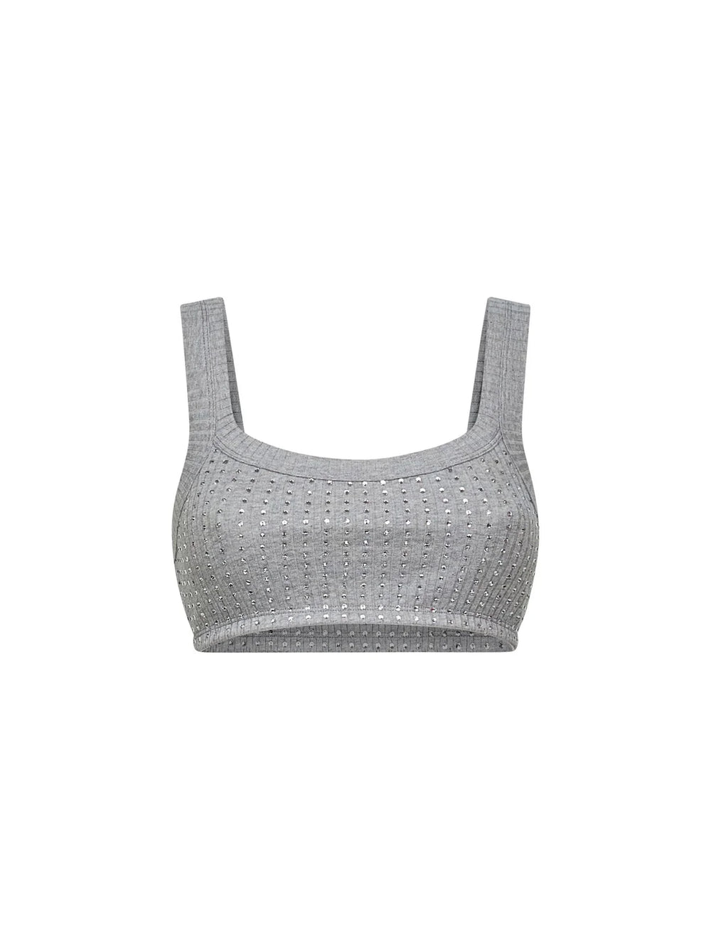 THE ATTICO BRA CRISTALLI GREY