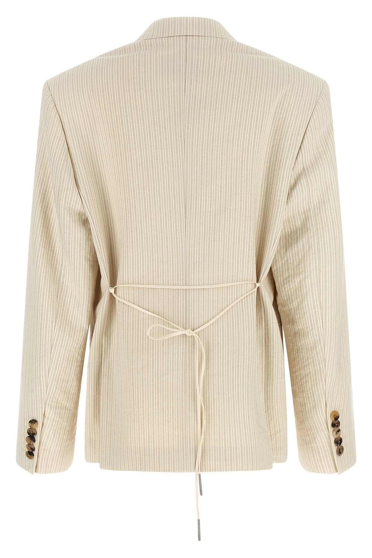 DRIES VAN NOTEN GIACCA BOSEA ECRU