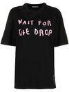 DRHOPE T -SHIRT "WAIT FOR THE DROP" PINK