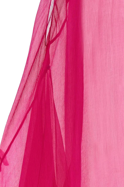 DRIES VAN NOTEN ABITO DUCY FUCHSIA
