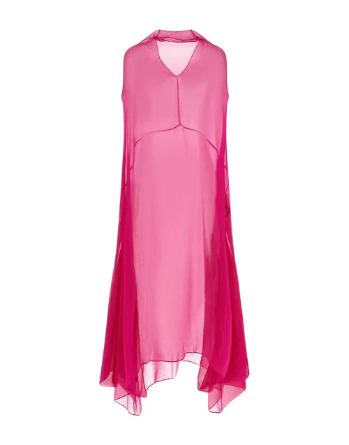 DRIES VAN NOTEN ABITO DUCY FUCHSIA