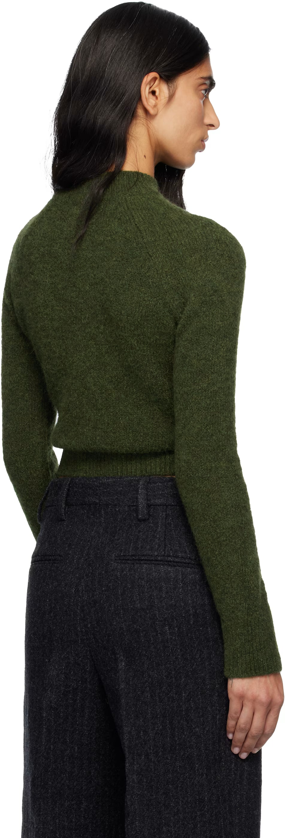 DRIES VAN NOTEN MAGLIONE TEXAS GREEN