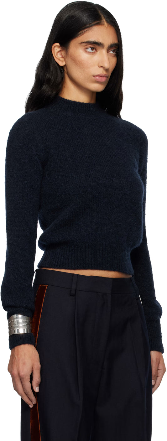 DRIES VAN NOTEN MAGLIONE TEXAS NAVY