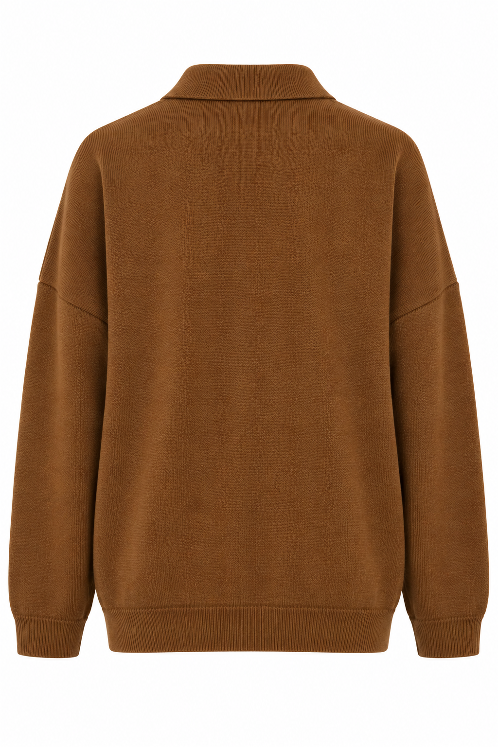 BE YOU CARDIGAN LEATHER BROWN