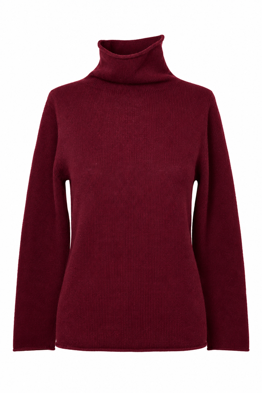 BE YOU MAGLIONE DOLCEVITA BORDEAUX