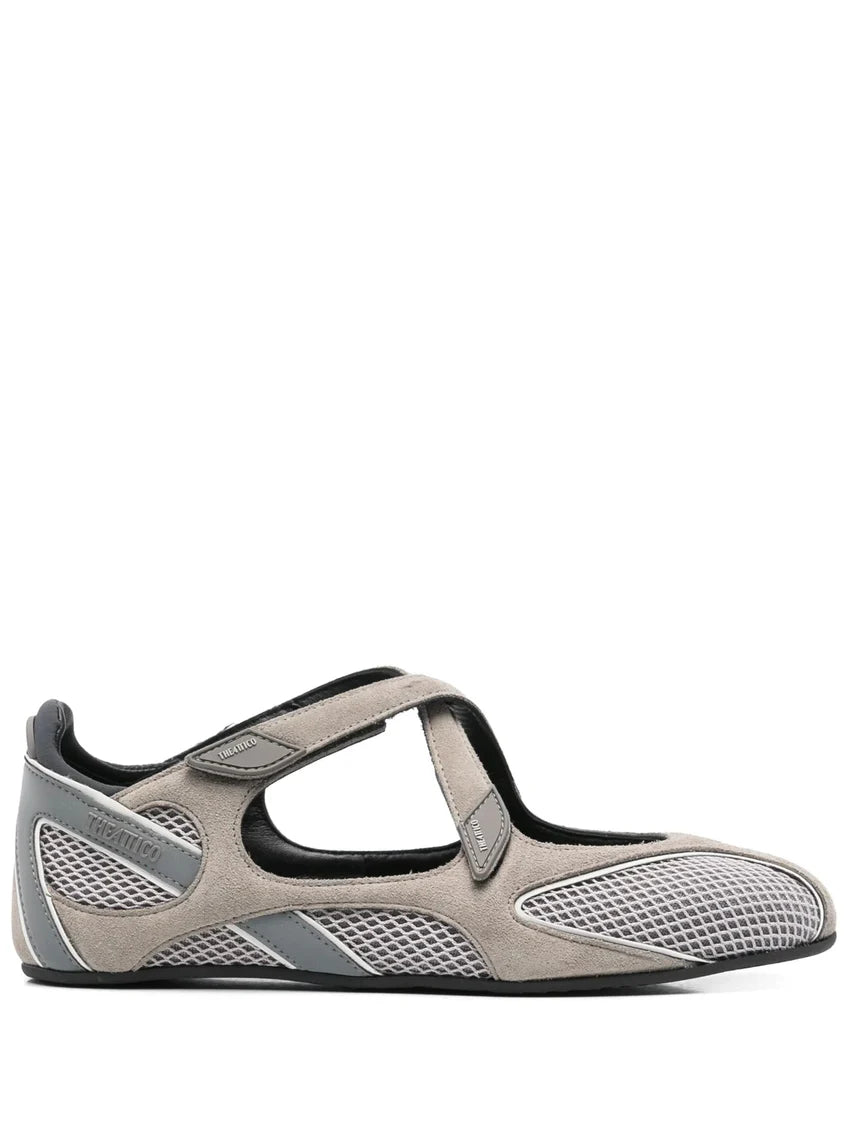 THE ATTICO SNEAKER BALLERINA FLOOR01 GREY