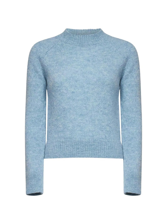 DRIES VAN NOTEN MAGLIONE TEXAS AZZURRO