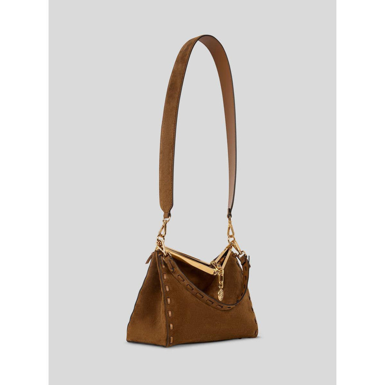 ETRO BORSA VELA MEDIA BROWN