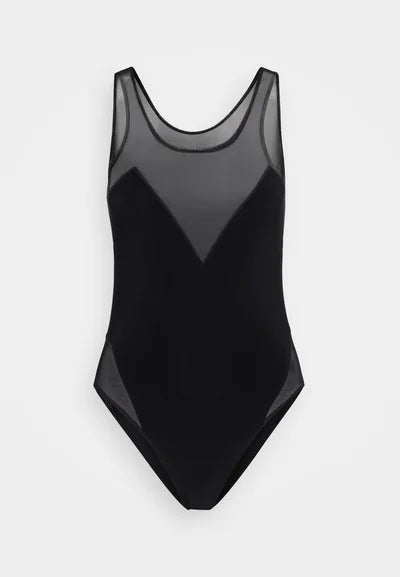 NORMA KAMALI BODY SEMITRASPARENTE