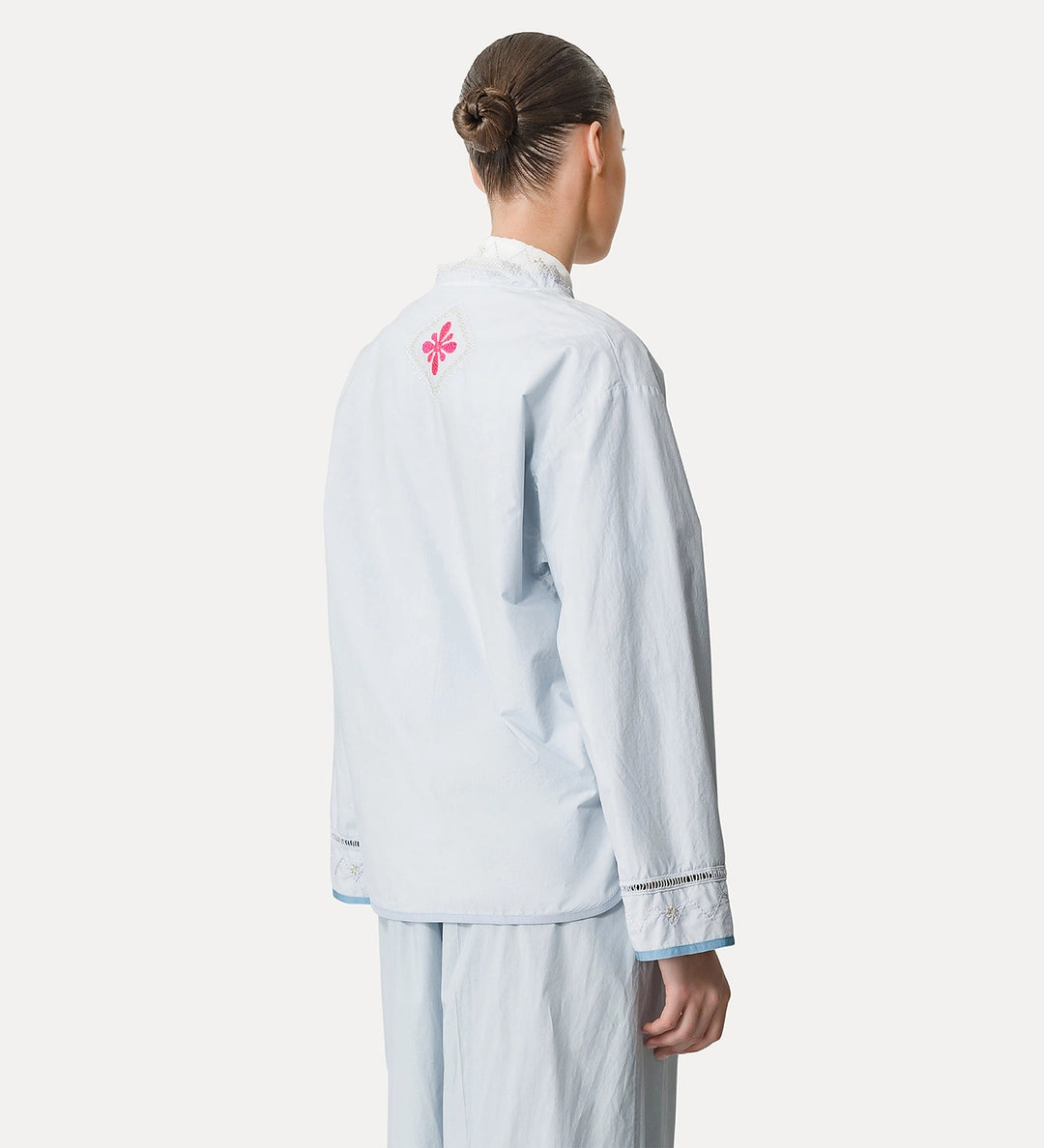 FORTE FORTE CAMICIA RICAMO RUGIADA