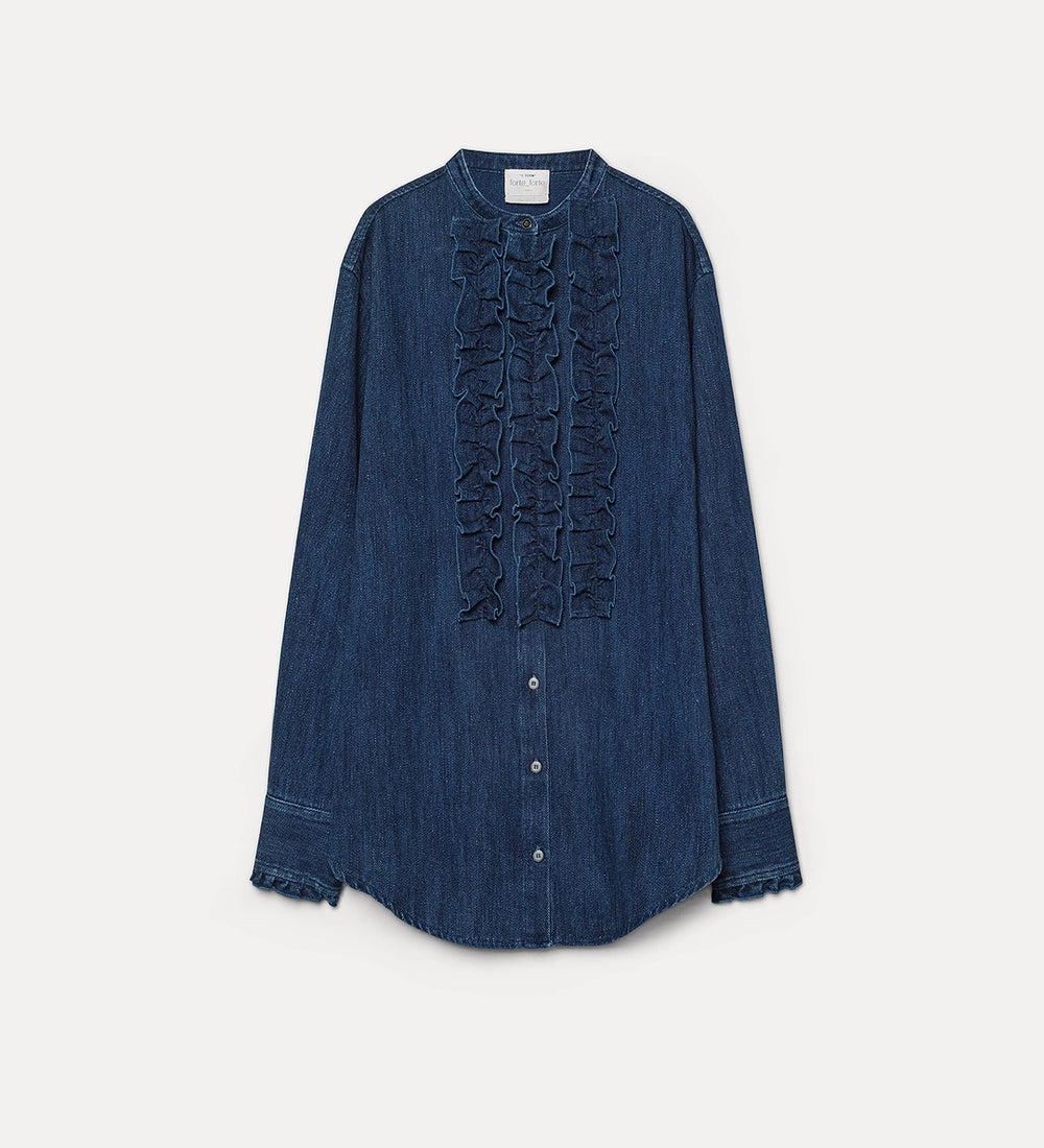 FORTE FORTE CAMICIA DENIM
