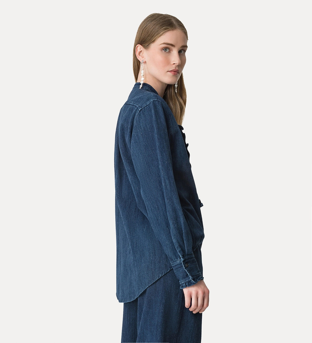 FORTE FORTE CAMICIA DENIM