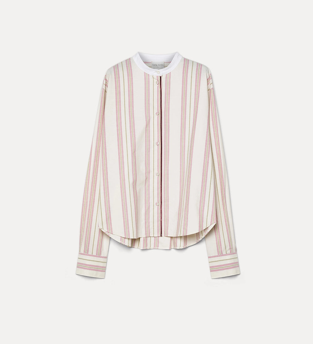 FORTE FORTE CAMICIA ROSE