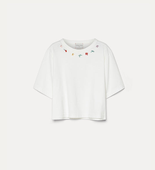 FORTE FORTE T SHIRT CRYSTAL