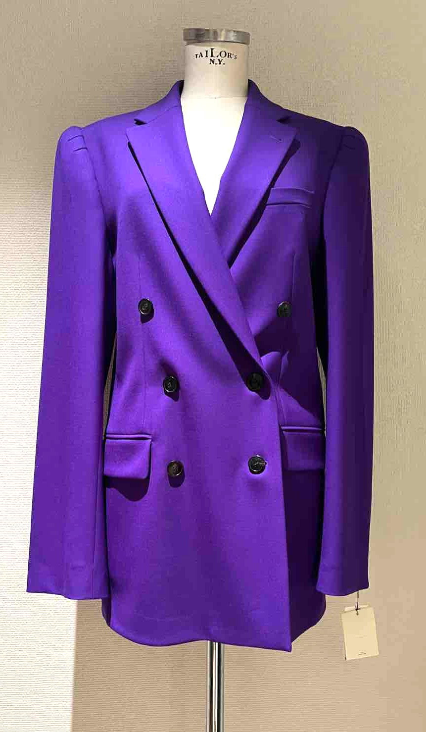 DRIES VAN NOTEN GIACCA BAFY PURPLE