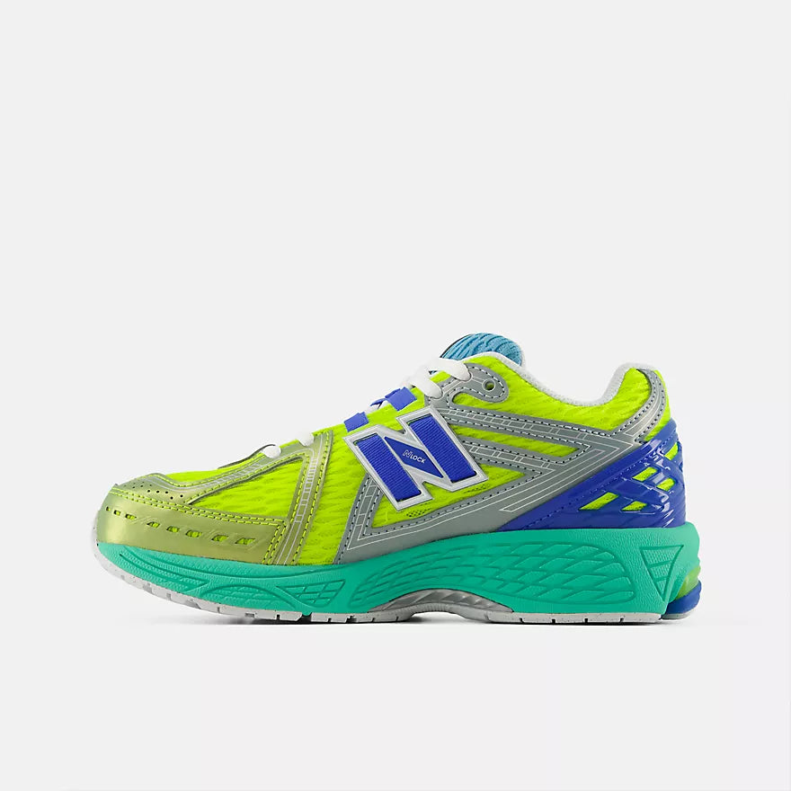 NEW BALANCE SNEAKERS G1906 GREEN BLU