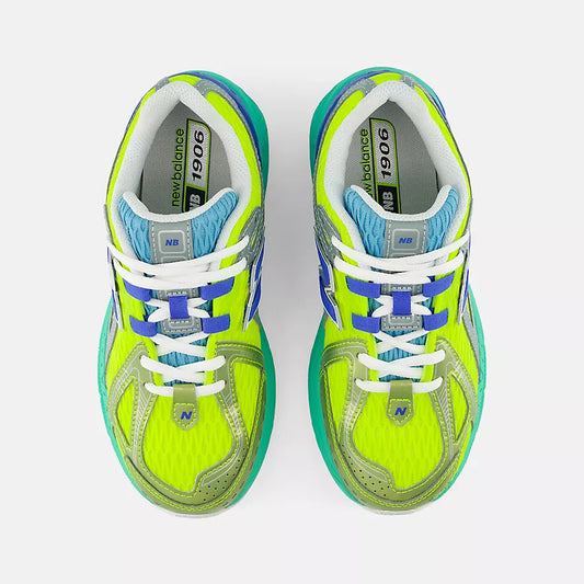 NEW BALANCE SNEAKERS G1906 GREEN BLU