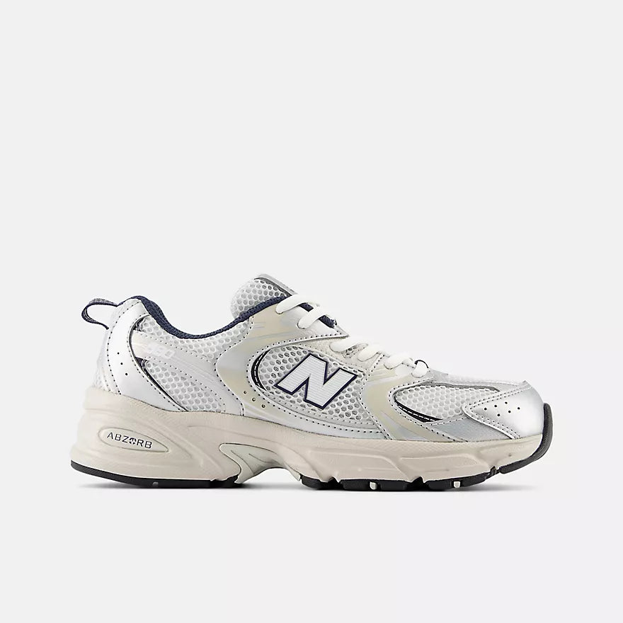 NEW BALANCE SNEAKERS GR530  KA SILVER