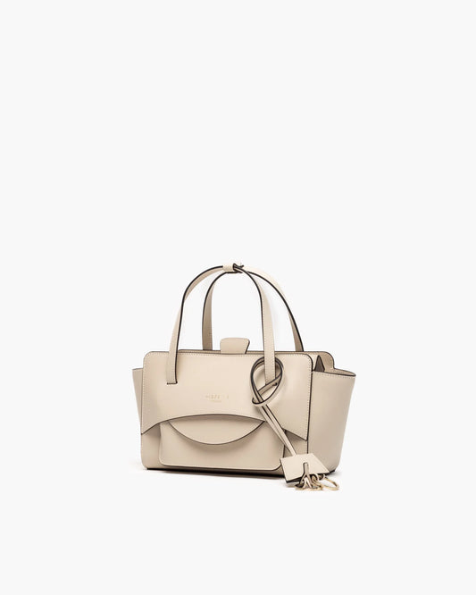HIDESINS BORSA FLAP S PREMIERE - BUTTER