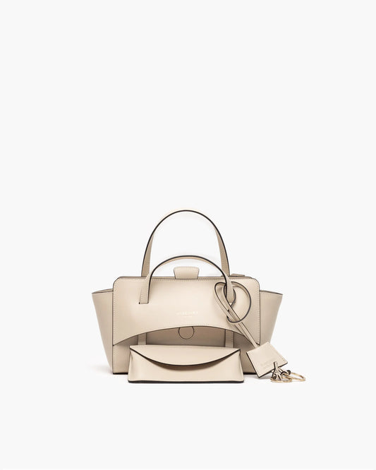 HIDESINS BORSA FLAP S PREMIERE - BUTTER