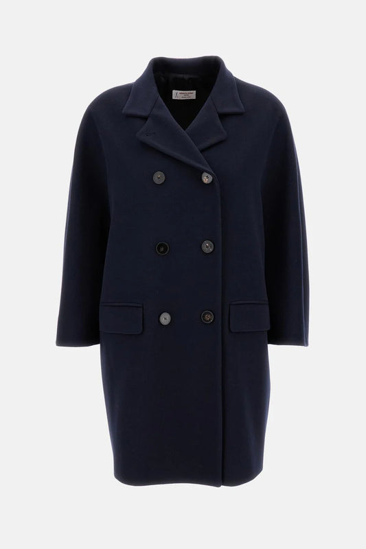 ALBERTO BIANI CAPPOTTO DOPPIOPETTO BLU