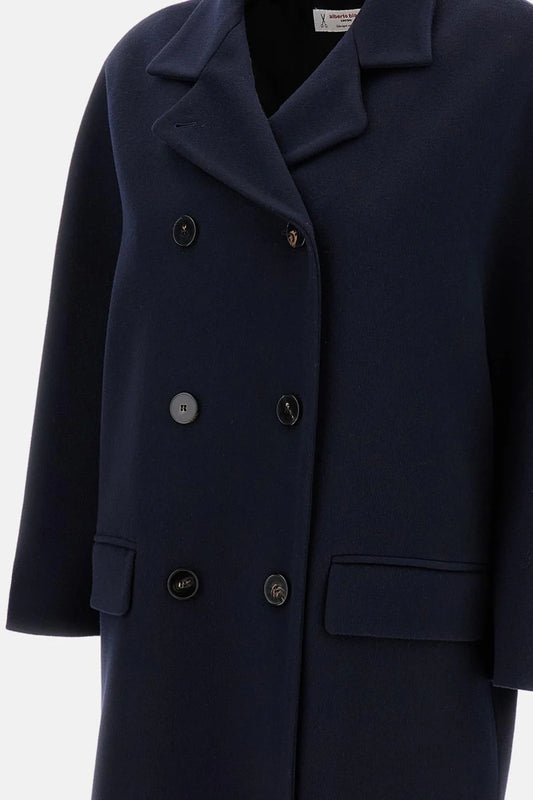 ALBERTO BIANI CAPPOTTO DOPPIOPETTO BLU