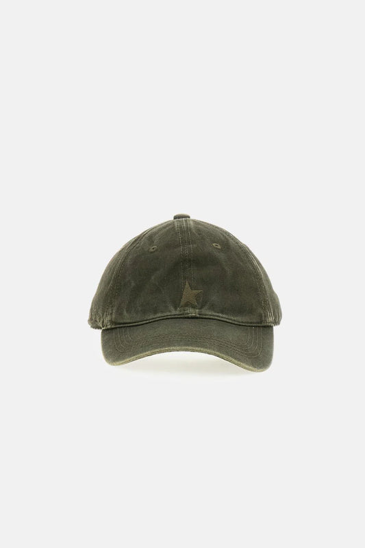 GOLDEN GOOSE CAPPELLO BASEBALL VERDE KALAMATA