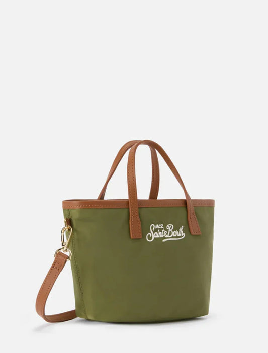 MC2 ST.BARTH BORSA CITY MINI NYLON VERDE