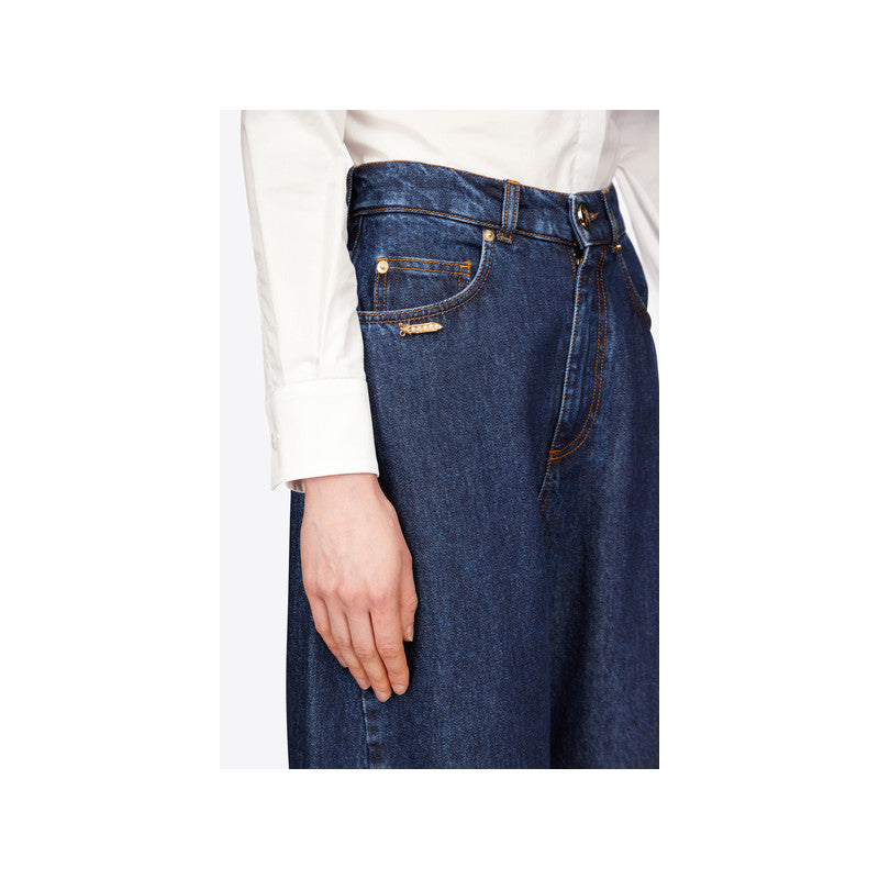 VIVETTA JEANS WIDE LEG DENIM